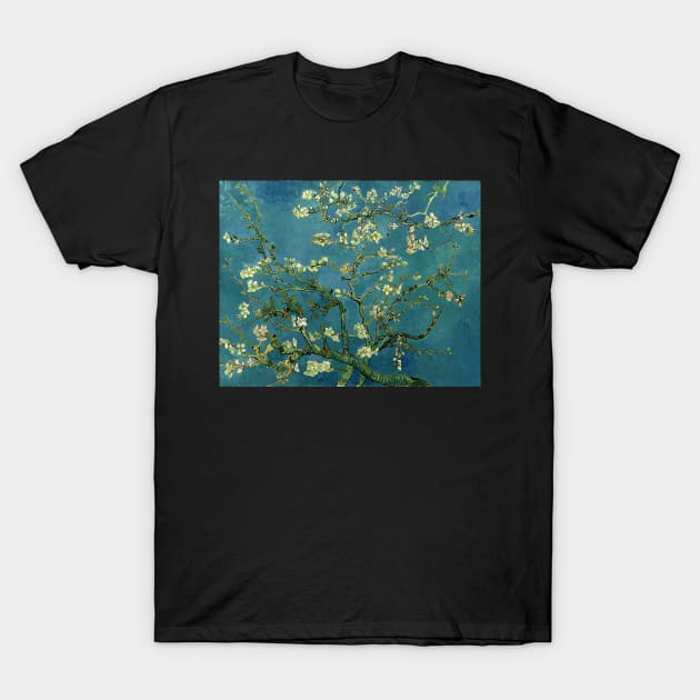 Van Gogh Almond Blossoms T-Shirt by JoolyA